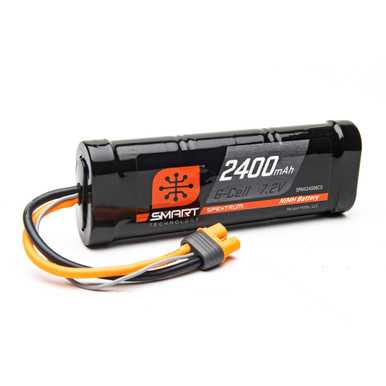 Spektrum 2400mAh 7.2V Smart NiMH Battery with IC3 Connector, Final Clearance