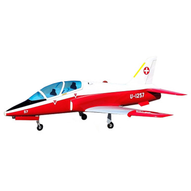 Sebart BAE Hawk 1.4m EDF Jet ARF, Red/White