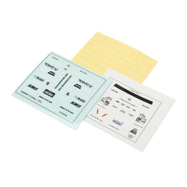 Axial Decal Sheet, SCX24 GX470