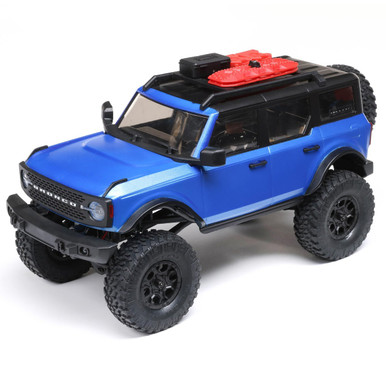 Axial SCX24 2021 Ford Bronco 1/24 Crawler RTR, Blue, Final Clearance