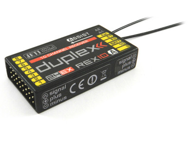 Jeti Model REX 10 Assist Receiver with Telemetry and Stabilisation