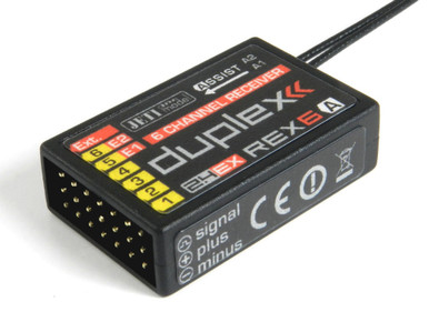 Jeti Model REX 6 Assist Receiver with Telemetry and Stabilisation