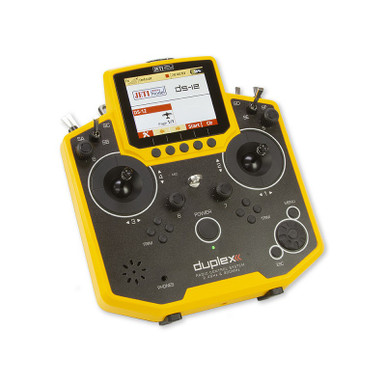 Jeti Model Duplex DS12 Multimode Transmitter Only, Yellow, JDEX-TDS12-MMY