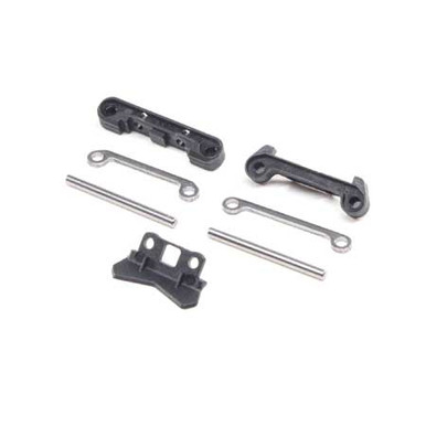 Losi Rear Pivots and Bumper, Mini T 2.0