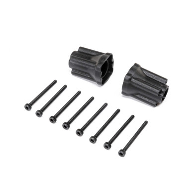 Losi Rear Axle Mount Set, 0 deg, Mini LMT