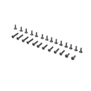 Losi Flat Head Screw Set, Mini T 2.0