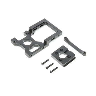 Losi Motor Mount with Adapter, Black, DBXL-E 2.0