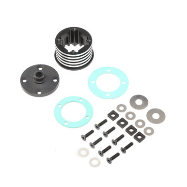 Losi Diff Housing Set, Aluminium, 1pc, DBXL-E 2.0