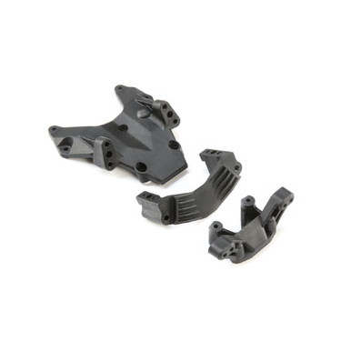 Losi Bulkhead, Camber Block & Servo Mount, 22S