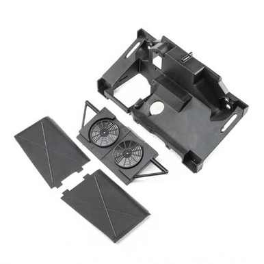 Losi Rear Bulkhead, Fan Panel, Mud Guard, Super Baja Rey