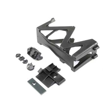 Losi Battery Tray, Door, Lock EC5 Base, Super Baja Rey