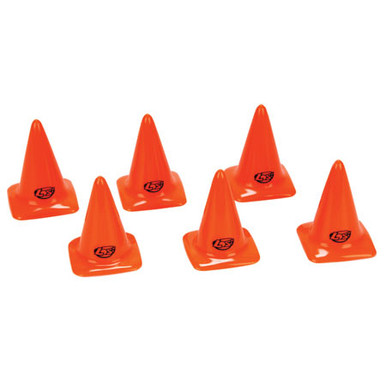 Losi Course/Track Cones, Orange 2.75" (6)