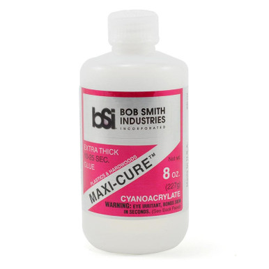 Bob Smith Industries Maxi-Cure Extra Thick CA Glue, 8oz