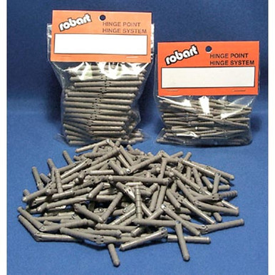Robart 1/8 inchSteel Pin Hinge Points (100)