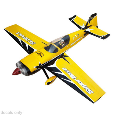 Seagull Models Decal Set, MX2 Super Dave, Final Clearance