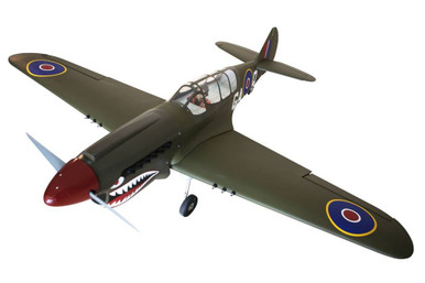 Seagull Models P40N Warhawk RC Plane, 160 Size ARF, Final Clearance