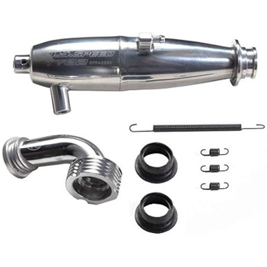 OS Engines TT02-II EFRA2690 Complete Silencer Set
