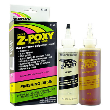 ZAP Z-Poxy Finishing Resin, 12oz, Part PT-40