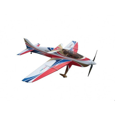 Sebart MythoS F3A 125e RC Plane, ARF White Blue, SEBM125-WB