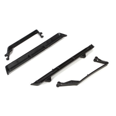TLR Mud Guard with Side Guard , 2pcs, SCTE2.0