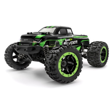 Blackzon Slyder 1/16 4WD Electric Monster Truck RTR, Green