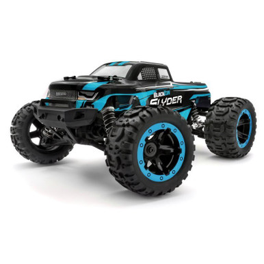 Blackzon Slyder 1/16 4WD Electric Monster Truck RTR, Blue