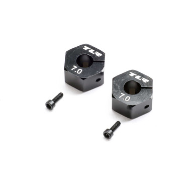 TLR Wheel Hex 12mm x 7.0mm, 2pcs