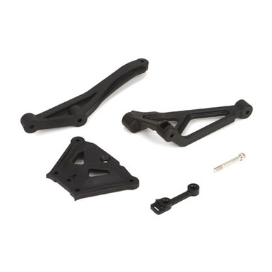 TLR Chassis Braces, Top Plate, 8e 3.0