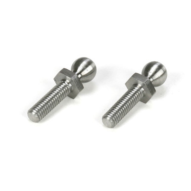 TLR Titan Ball Stud, 4.8 x 10mm (2)