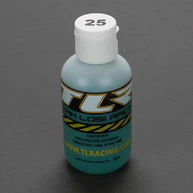 TLR Silicone Shock Oil, 25wt, 4oz