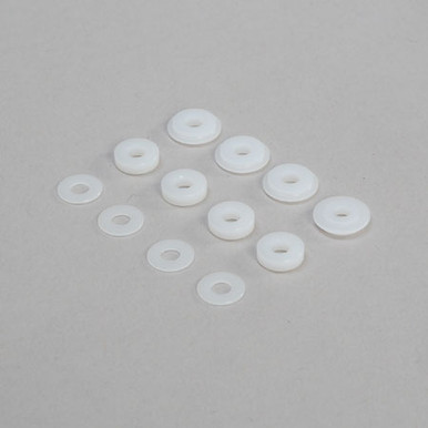 TLR Shock Guide and Bushing Set, 3.5mm, 8X Elite