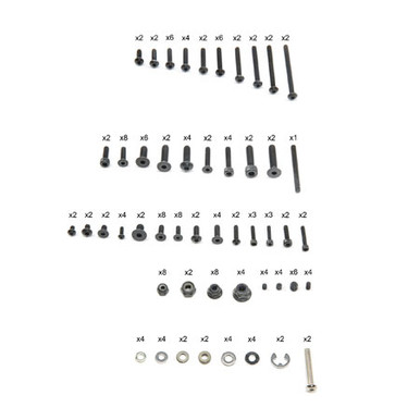 TLR 8X Screw and Nut Assortment Box
