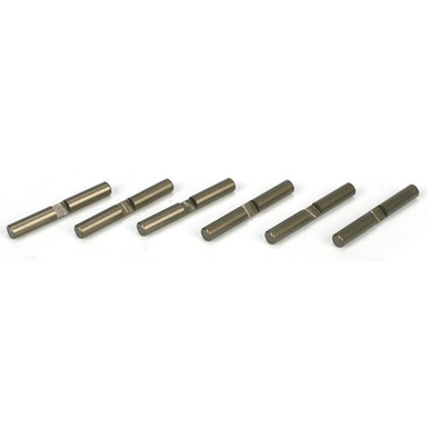 TLR Differential Shaft Set, Aluminum (6), 8B, 8T 2.0
