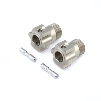 TLR Wheel Hex and Pin, +5.0mm (2), 5B, 5T, Mini WRC
