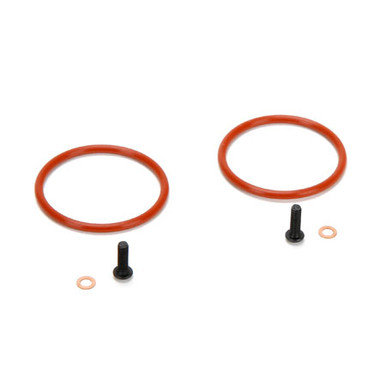 TLR Bleeder Shock Cap Screws and Washers, 5T, Mini WRC