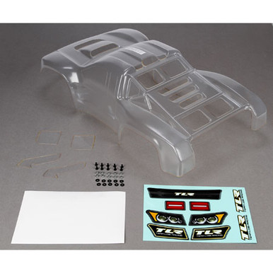 TLR High Performance Pre-Cut SCT Body Set with Stickers, 22SCT