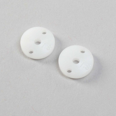 TLR Machined Shock Pistons, Thin, 2 x 1.8mm, G3, 2pcs