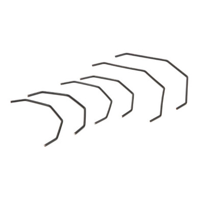 TLR Sway Bar Set, Thick, Front/Rear, SCTE/2.0