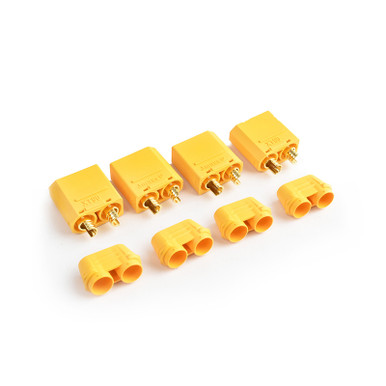 Tornado RC XT90 Male Connectors, 4pcs
