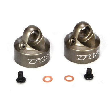 TLR Bleeder Shock Caps Alum (2), 22/22T