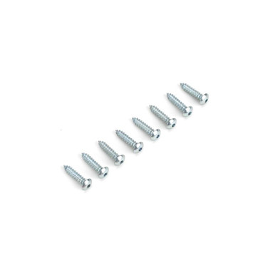 Dubro 4 x 1/2 Button Head Sheet Metal Screws, 8pcs, Part 527