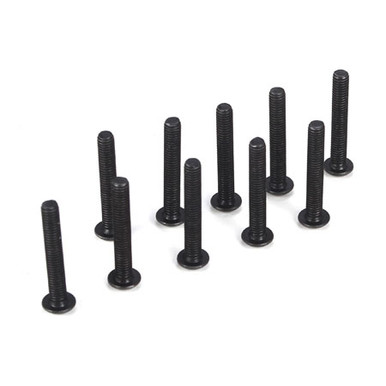 TLR Button Head Screws, M3 x 20mm, 10pcs, 8X Elite