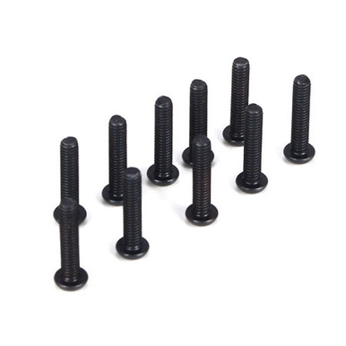 TLR Button Head Screw, M2.5 x 12mm (10)