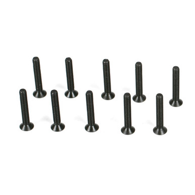 TLR Flathead Screw, M2.5 x 16mm (10)