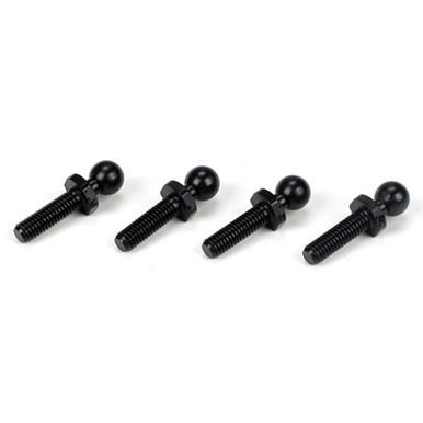 TLR BallStud, 4.8 x 10mm, 4pcs, 22 5.0, 22X-4