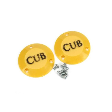 Dubro 1/3 Scale Cub Caps, 2pcs, Part 558CC
