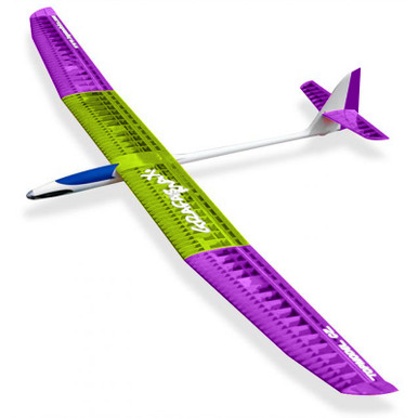 Top Model Grafas Maxi 3.52m F5J Electric Glider, Purple/Green