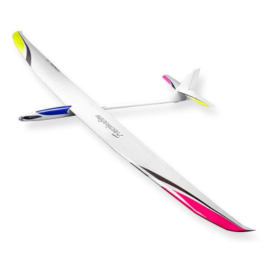 Top Model Fascination D-II 3.6m F5J Electric Glider, Pink/Yellow/White