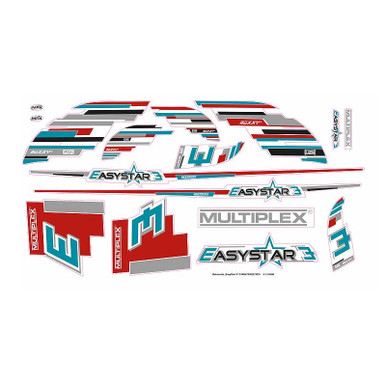 Multiplex Decal Sheet, EasyStar 3, Clearance