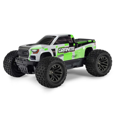 Arrma Granite MEGA 665 1/10 4X4 Brushed Monster Truck RTR, Green